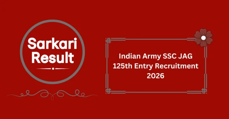 Indian Army SSC JAG 125th