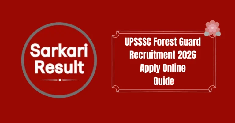UPSSSC Forest Guard