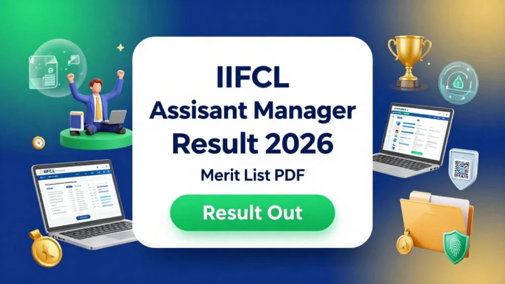 Details Mentioned in the IIFCL Result PDF