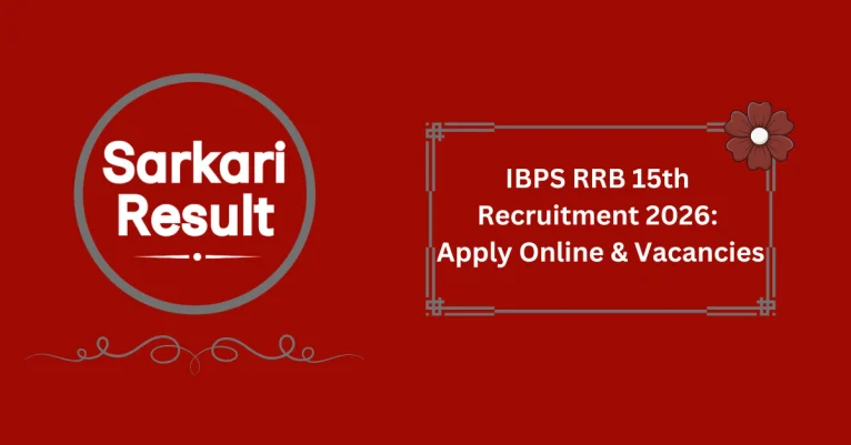 IBPS RRB 15th Recruitment